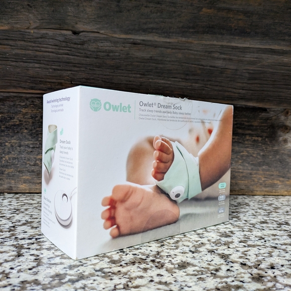 Owlet Dream Sock Baby Monitor - Mint Green - Picture 1 of 3
